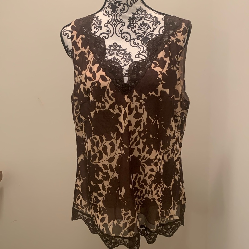 Ann Taylor sleeveless blouse
